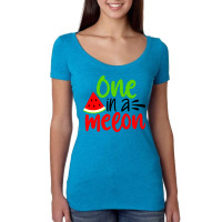 One In A Melon Women's Triblend Scoop T-shirt | Artistshot