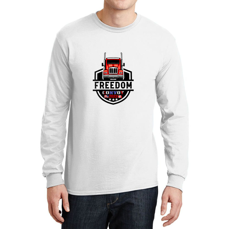 Womens Freedom Convoy 2022 Canada Supports Our Truckers! Long Sleeve Shirts | Artistshot