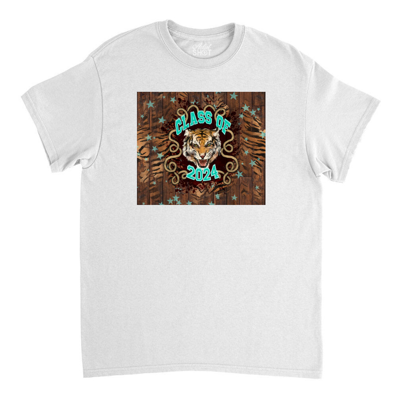 Class Of 2024 Tiger Classic T-shirt | Artistshot