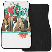 Girl Mama Front Car Mat | Artistshot