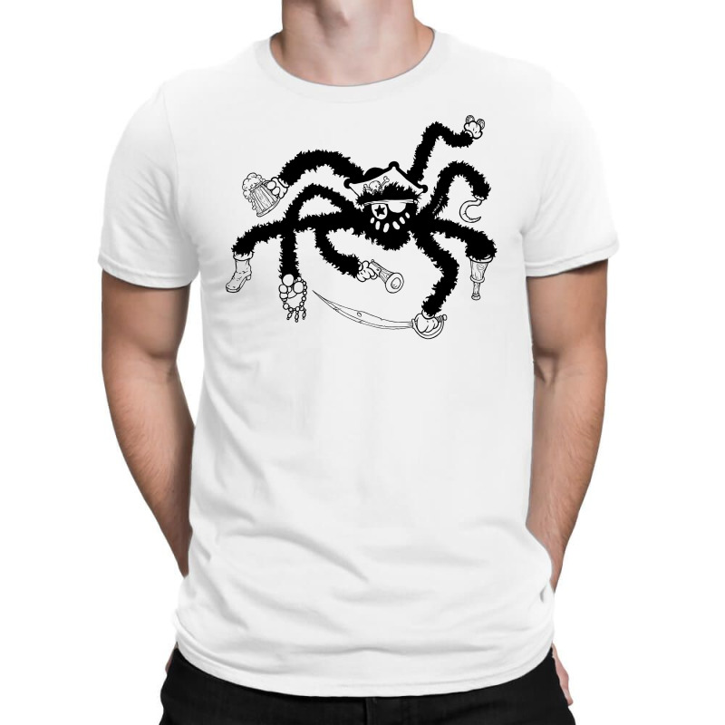 Pirate Spider: Retro Cartoon T-shirt | Artistshot