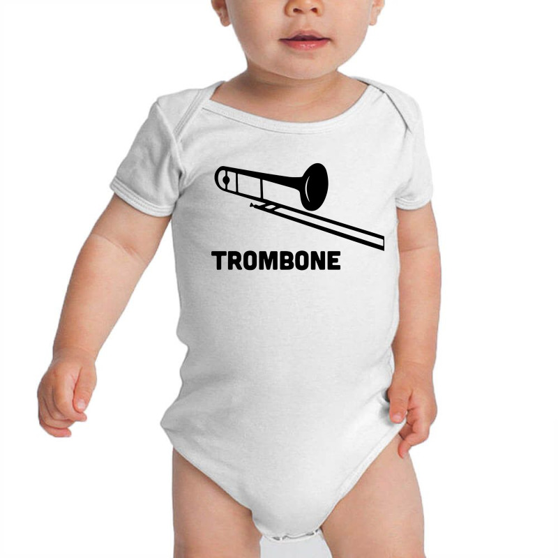 Trombone Baby Bodysuit by Prenjak | Artistshot