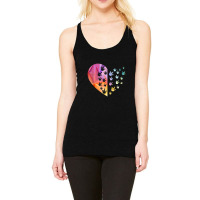 Sign Language Heart   Asl Gift Deaf Gift Asl Teacher Gift T Shirt Racerback Tank | Artistshot