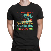 Beach Vacation 2022 Retro Lost Paradise St. Kitts Beach T-shirt | Artistshot