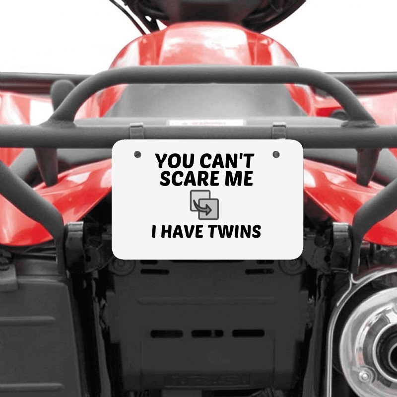 I Have Twins Atv License Plate | Artistshot