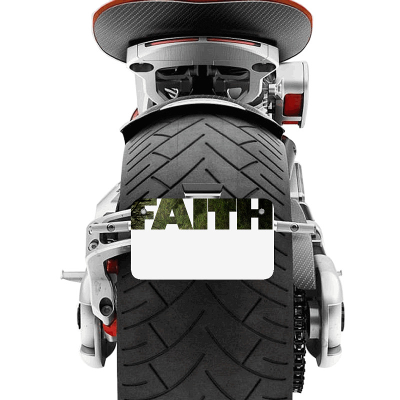 Faith Motorcycle License Plate | Artistshot