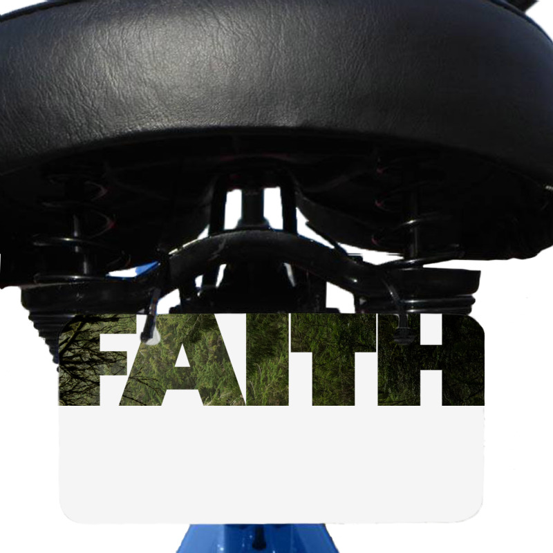 Faith Bicycle License Plate | Artistshot