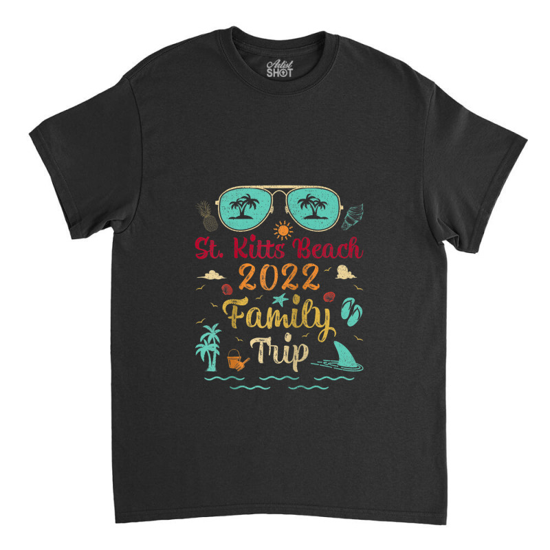 Family Trip 2022 Vacation Lost Paradise St. Kitts Beach Raglan Basebal Classic T-shirt by Tiktify | Artistshot