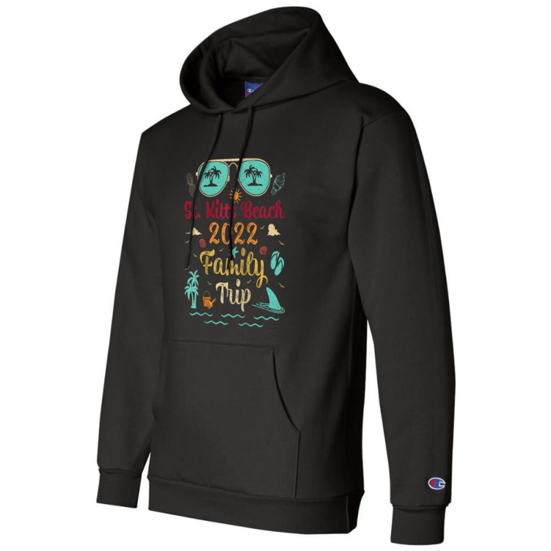 Family Trip 2022 Vacation Lost Paradise St. Kitts Beach Raglan Basebal Champion Hoodie by Tiktify | Artistshot