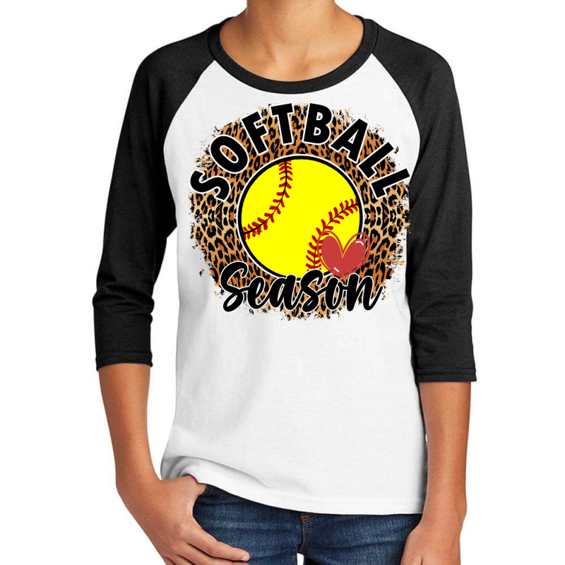 Softball Season Youth 3/4 Sleeve by Ayraza | Artistshot