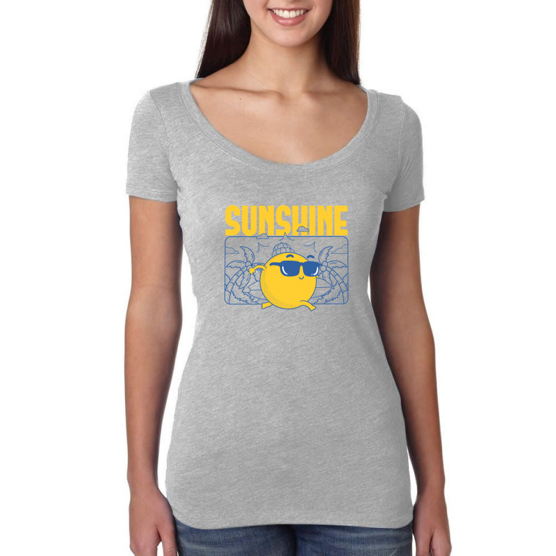 Sunshine Women's Triblend Scoop T-shirt | Artistshot