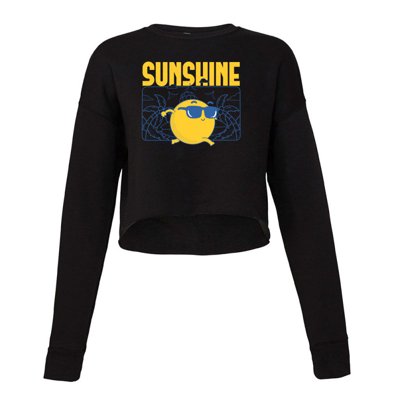 Sunshine Cropped Sweater | Artistshot