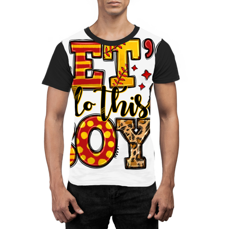 Let's Do This Boys Softball Graphic T-shirt | Artistshot