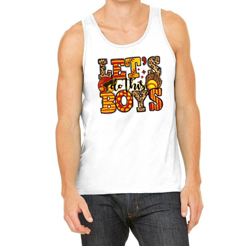 Let's Do This Boys Softball Tank Top | Artistshot