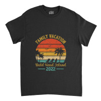 Family Vacation 2022 Vintage Retro Bald Head Island Beach Premium Classic T-shirt | Artistshot