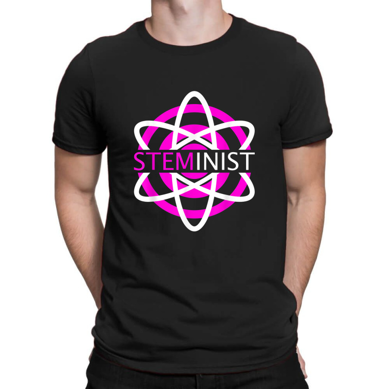 Steminist Women In Science Stem Atom T-shirt | Artistshot