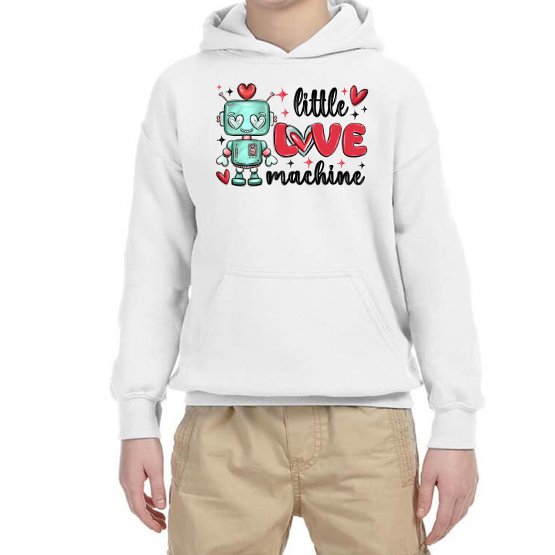 Little Love Machine Youth Hoodie by MaliasSmallBusiness | Artistshot