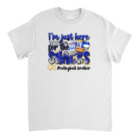 Im Just Here For The Snacks Volleyball Brother Classic T-shirt | Artistshot