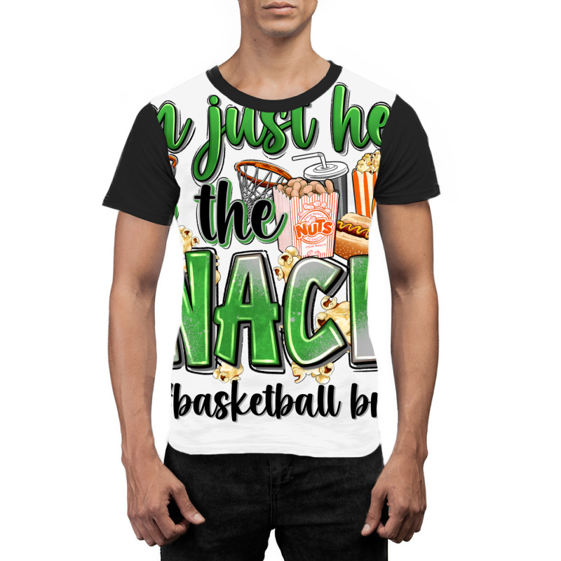 I'm Just Here For The Snacks #basketball Brother Graphic T-shirt | Artistshot