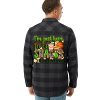 Im Just Here For The Snacks Basketball Brother Flannel Shirt | Artistshot