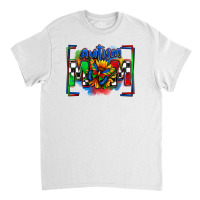 Autism Mom Checkered Flag Classic T-shirt | Artistshot