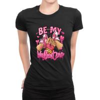 Be My Valentine Light Skinned Girl Sneakers Ladies Fitted T-shirt | Artistshot