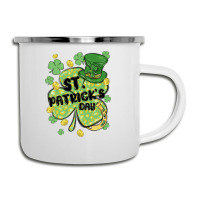 St. Patrick's Day Shamrock Camper Cup | Artistshot