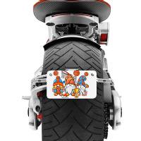 Basketball  Gnomes Neo Western Motorcycle License Plate | Artistshot