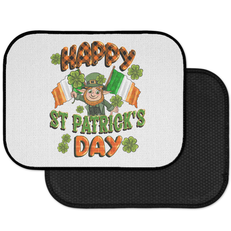 Happy St Patricks Day Rear Car Mat | Artistshot