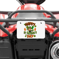 Happy St Patricks Day Atv License Plate | Artistshot