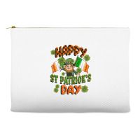 Happy St Patricks Day Accessory Pouches | Artistshot