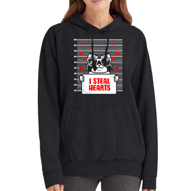 Gift Idea T  Shirt Raccoon Valentine Love Lover Heart Valentines Day R Vintage Hoodie | Artistshot