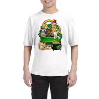 St. Patrick's Day Animal Truck Youth Tee | Artistshot