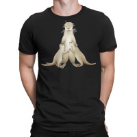 Otters T  Shirt Smooth Coated Otter Papa And Otterpups T  Shirt T-shirt | Artistshot