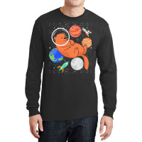 Otters T  Shirt Space Otters Galaxy Funny Astronaut Otter T  Shirt Long Sleeve Shirts | Artistshot