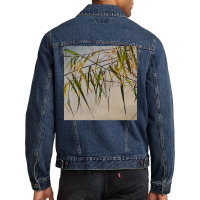 Branches T  Shirt Green Leaves, Branches, Green, Wallart, Summer, Natu Men Denim Jacket | Artistshot