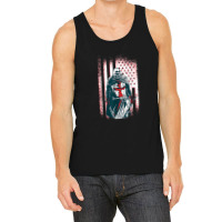 Jesus Crusader Warrior Vintage American Flag Knight Templar Tank Top | Artistshot