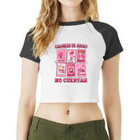 Calorias De Amor No Cuentan Mexican Dessert Raglan Crop Top | Artistshot