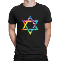 Jewish Star Tie Dye Hanukkahjewish Holidays Hippie T-shirt | Artistshot