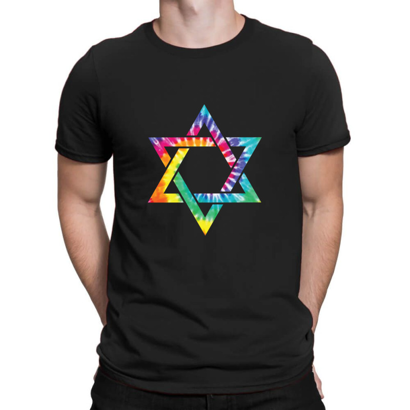 Jewish Star Tie Dye Hanukkahjewish Holidays Hippie T-shirt | Artistshot