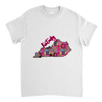 Pink Kentucky Classic T-shirt | Artistshot