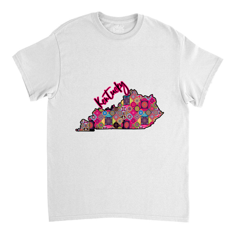 Pink Kentucky Classic T-shirt by Bettercallsaul | Artistshot