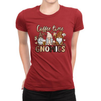 Coffee Time Gnomies Ladies Fitted T-shirt | Artistshot