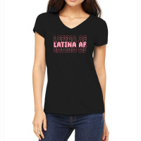 Latina Af Women's V-neck T-shirt | Artistshot