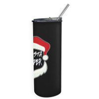 Christmas Gangsta Wrapper Santa Clause Skinny Tumbler | Artistshot