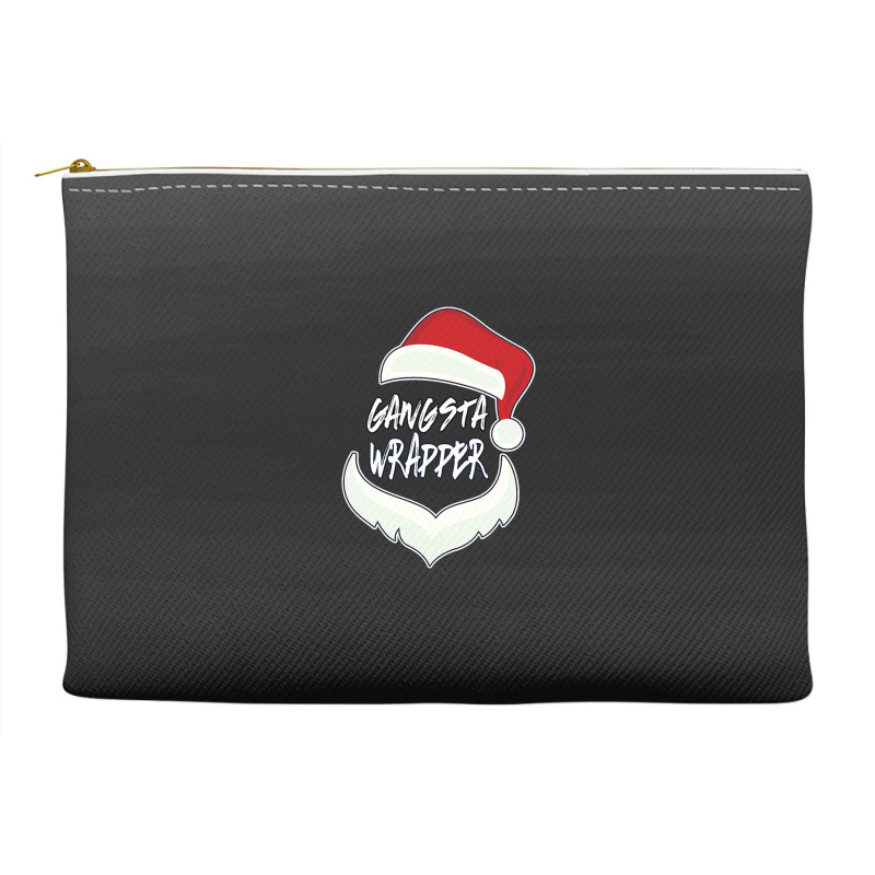 Christmas Gangsta Wrapper Santa Clause Accessory Pouches | Artistshot