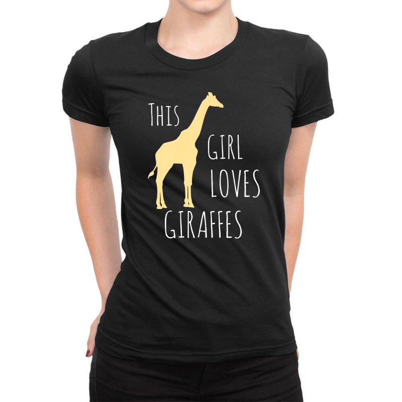 Cute Girls Novelty This Girl Loves Ladies Fitted T-Shirt by EpulArt | Artistshot