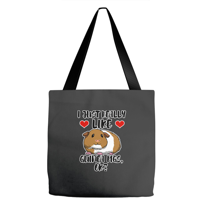 Cute Guinea Pigs Wildlife Nature Animal Tote Bags | Artistshot