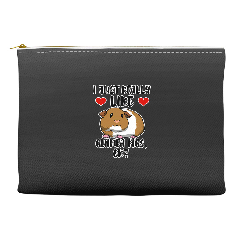 Cute Guinea Pigs Wildlife Nature Animal Accessory Pouches | Artistshot