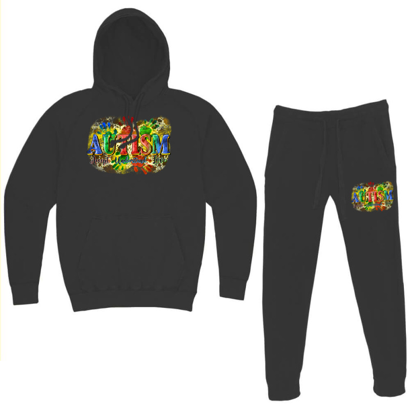 Autism Accept Understand Love Hoodie & Jogger set by CowGirlArtShop | Artistshot